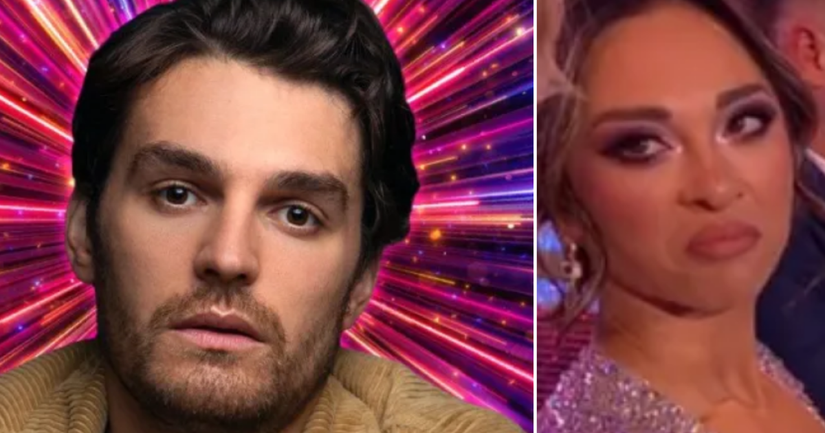 Katya Jones Caught Mouthing Fit At Lawrence Robb On Strictly