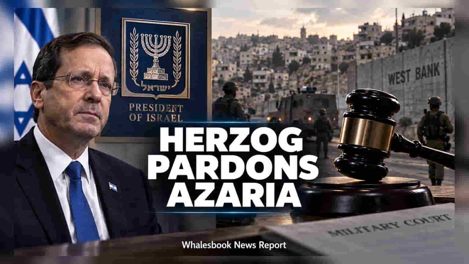 Israel President Herzog Pardons Elor Azaria