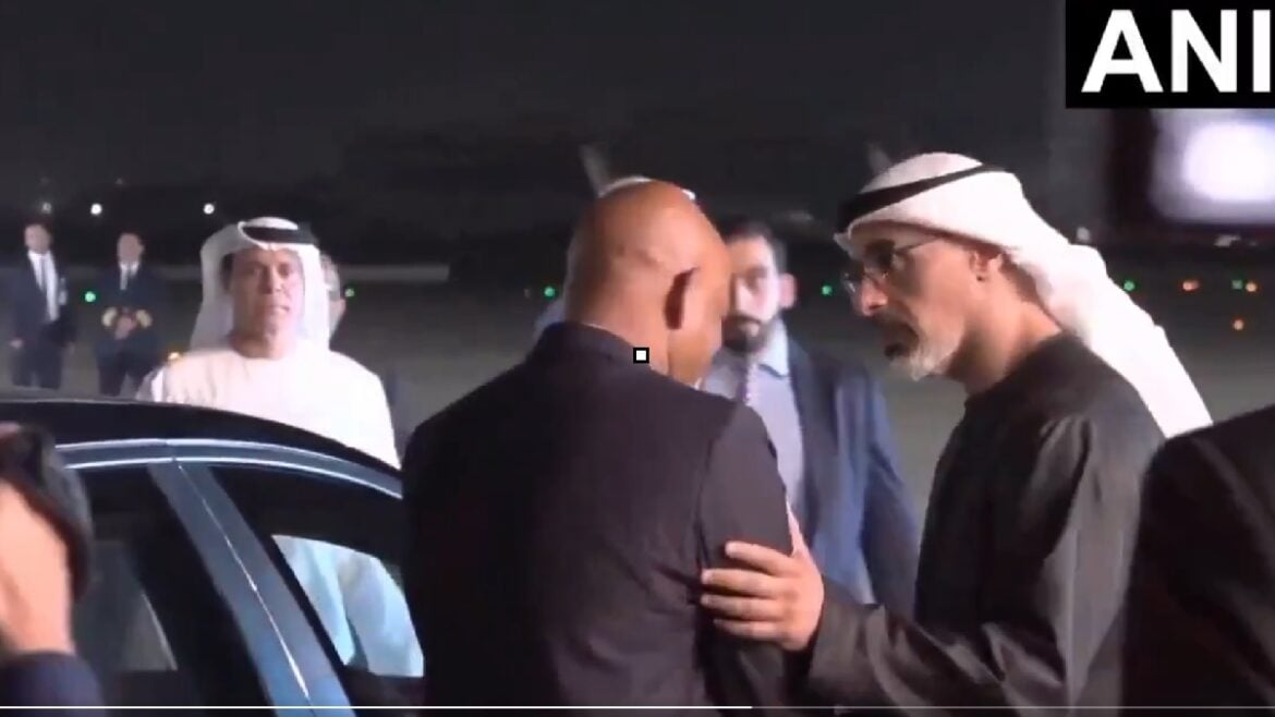 Abu Dhabi Crown Prince Shakes Hands with Indian Driver in Viral Video
