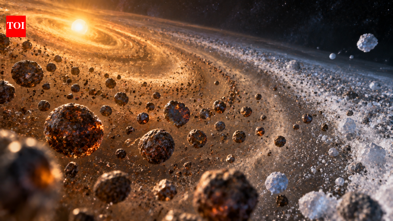 Early Solar System Rocks Mostly Rocky