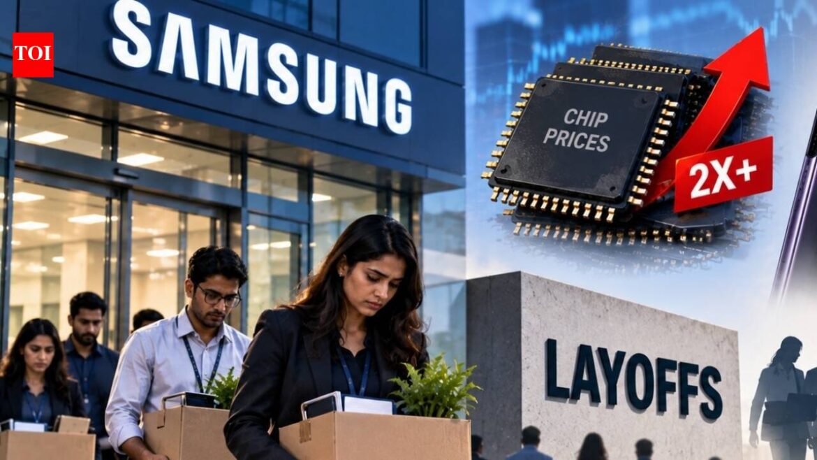 Samsung India Begins Job Cuts, Lays Off Up to 100 Employees