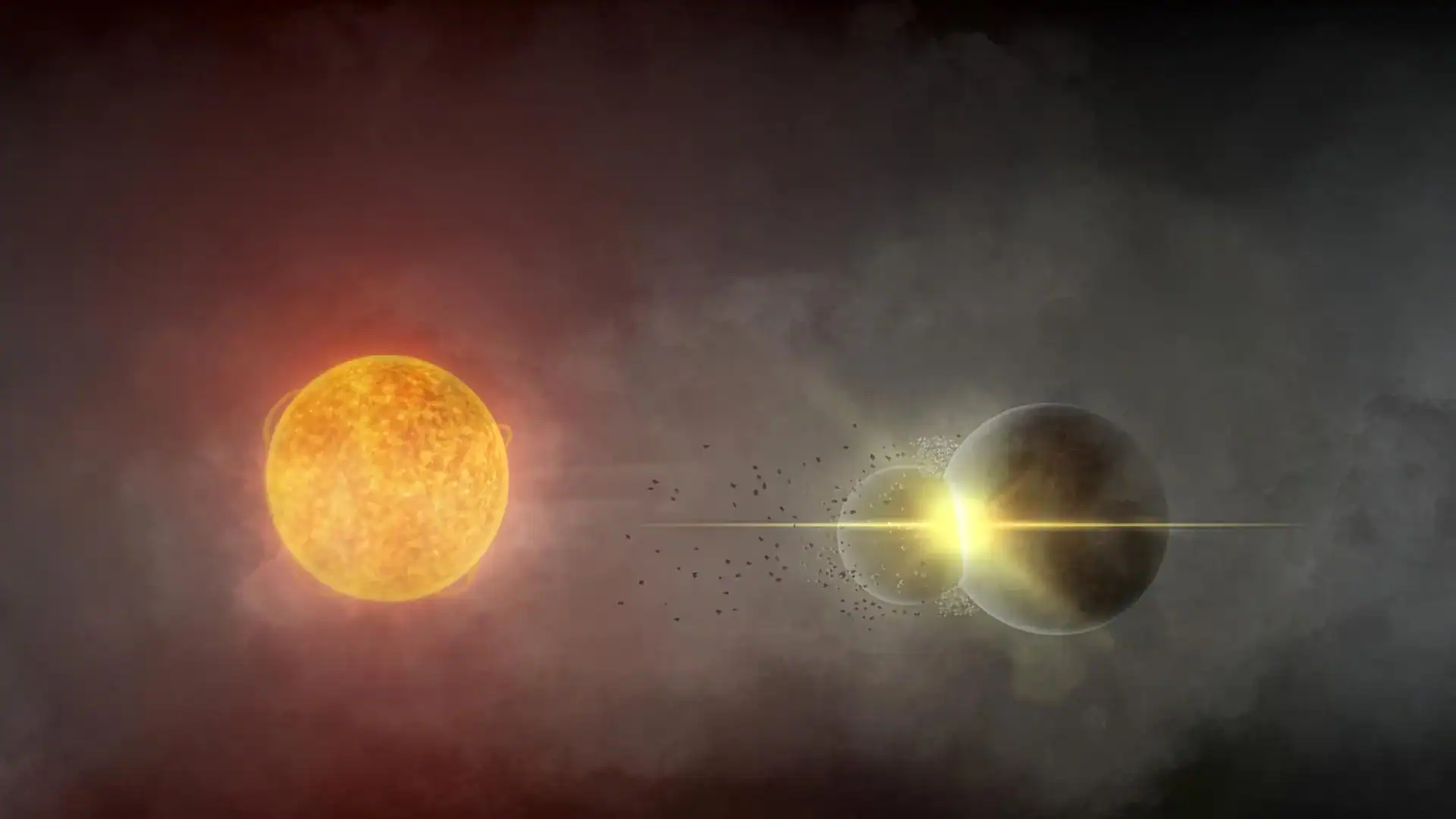 Two Planets Collide 11,000 Light-Years Away, Causing Debris Cloud Around Star