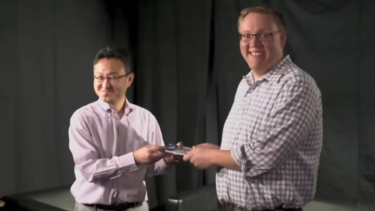 PlayStation Execs Recreate Viral 2013 Game-Sharing Skit Without Discs