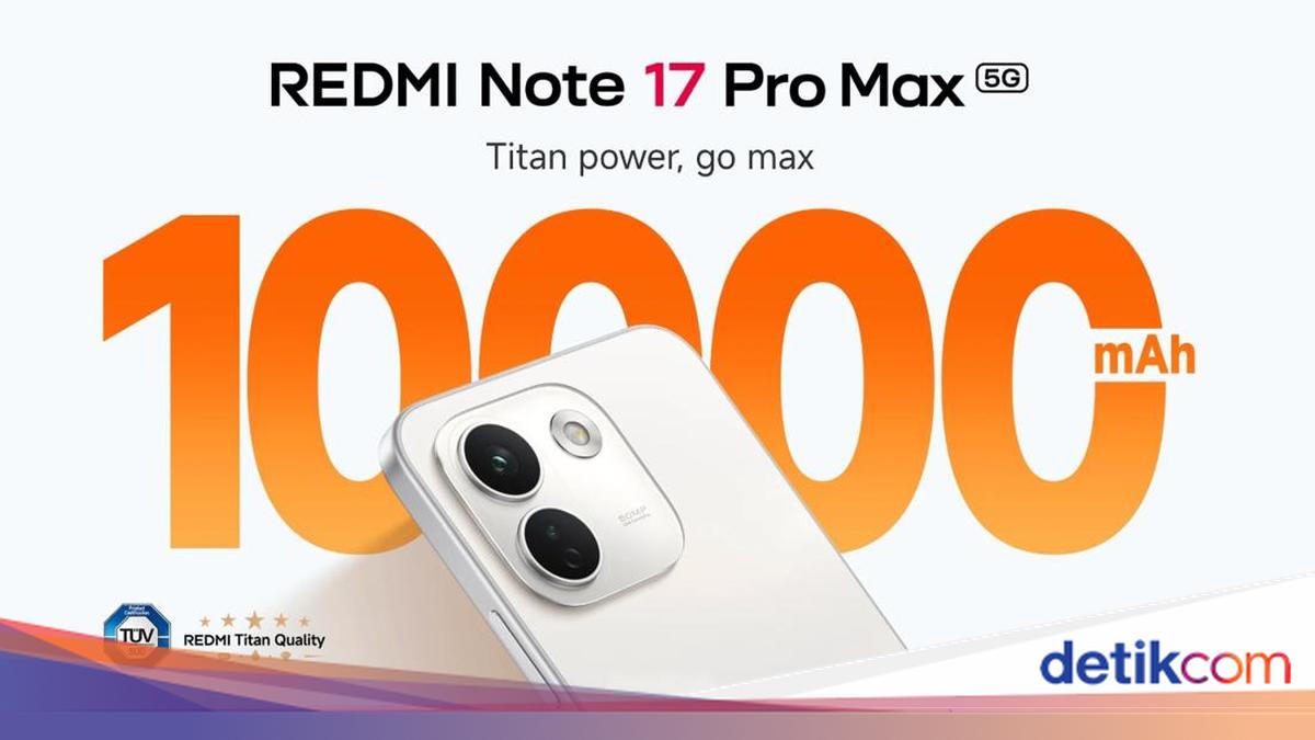 Xiaomi Launches Redmi Note 17 Series in Indonesia Featuring 10,000 mAh Battery