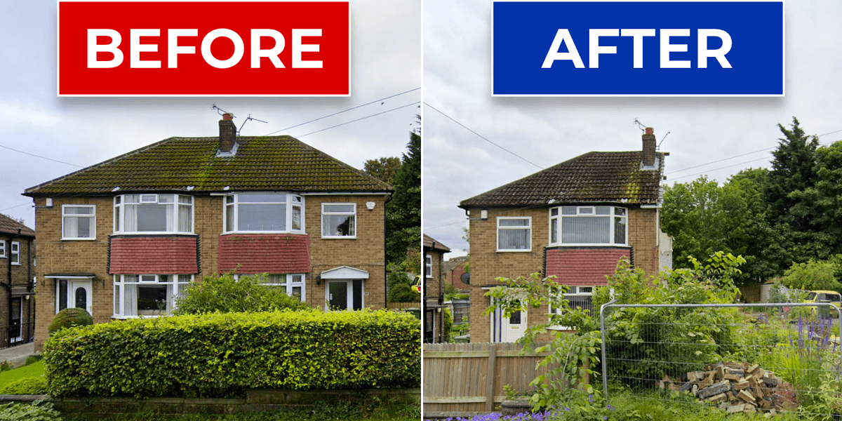 Neighbour Demolishes Half of Shared Home, Leaving Leeds Mother's Property Unsellable