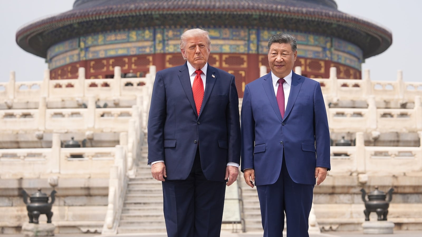 Trump and Xi Open High-Stakes Washington Talks on Trade and AI