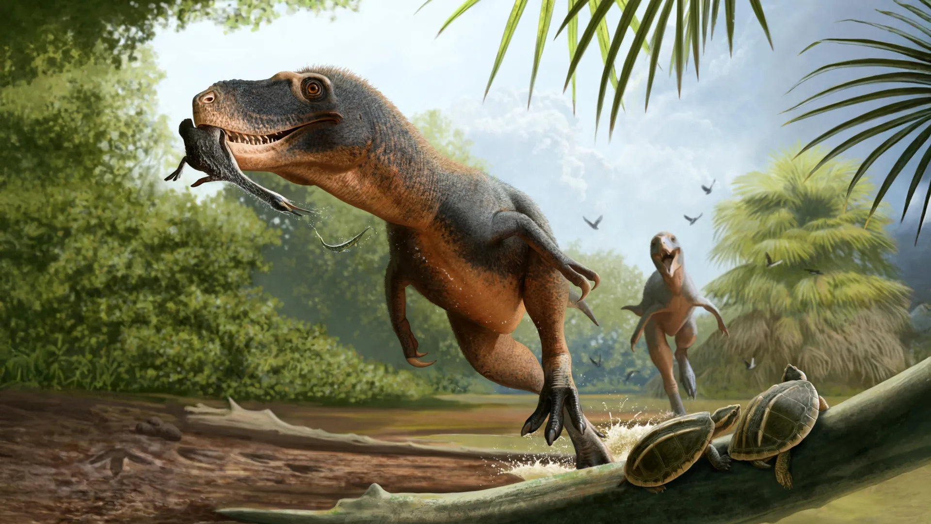 Dinosaur Poop Fossil in Montana Reveals Rare Feather From 66 Million Years Ago