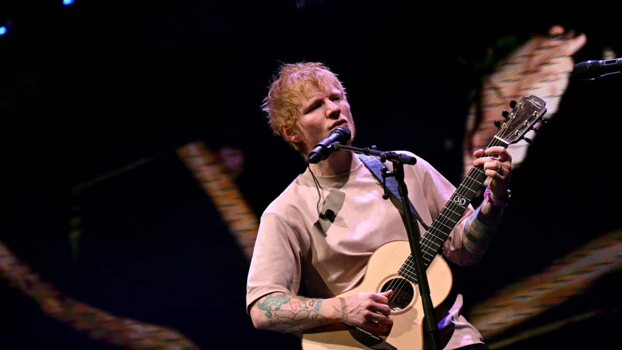 Ed Sheeran's performed in his first show on Sunday since his tour plunged into turmoil, ignited by his opening act's