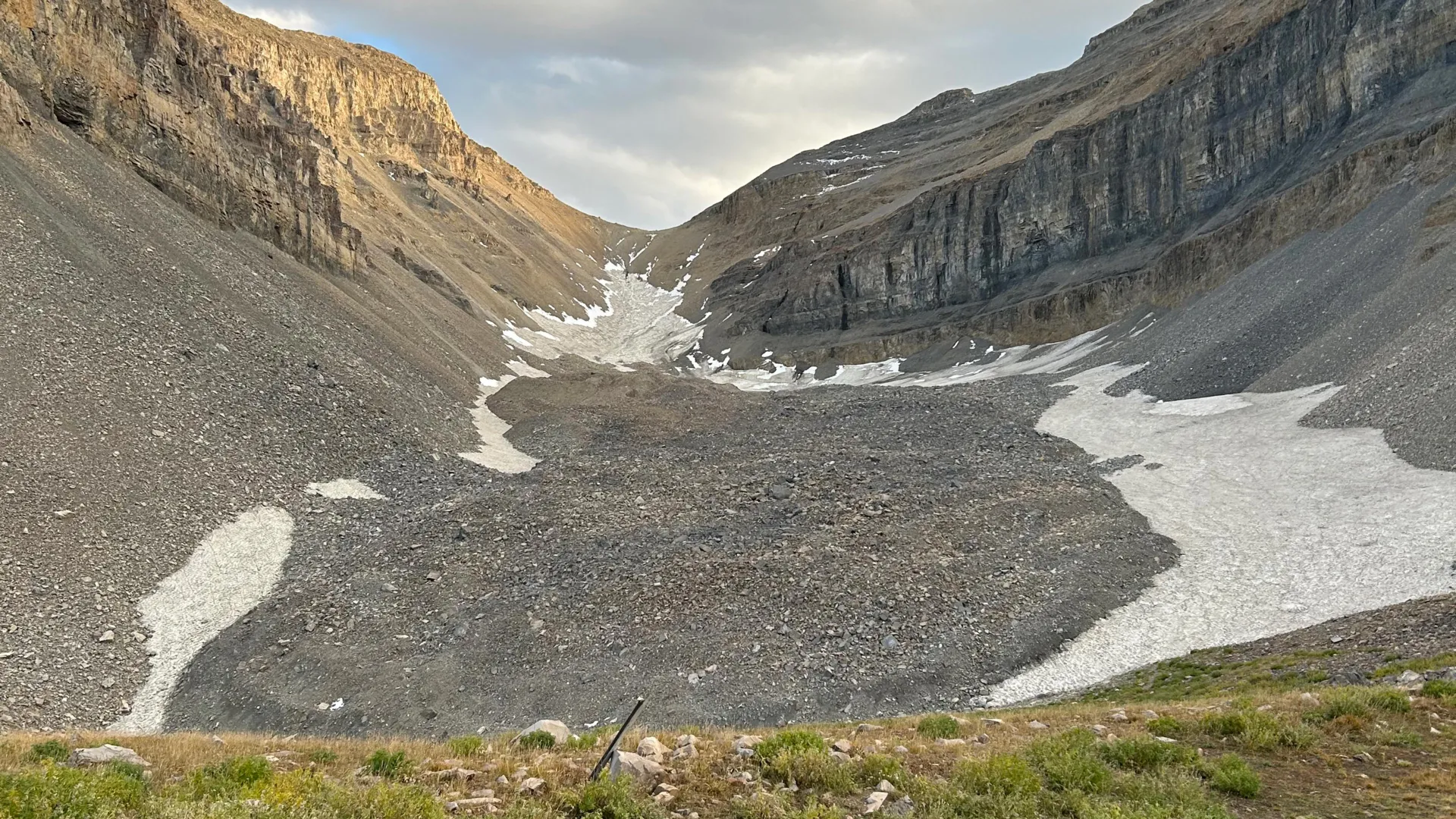 Utah Rock Glacier Hidden Ice Volume Measured by Geologists
