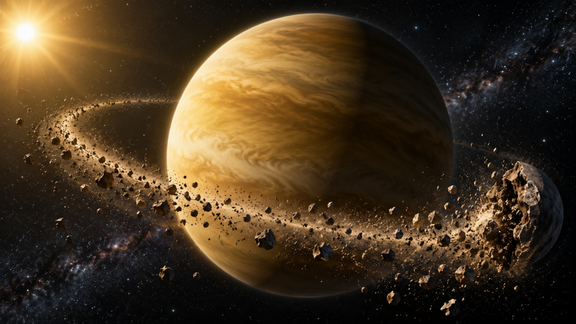 Venus May Have Destroyed Its Own Ancient Moon
