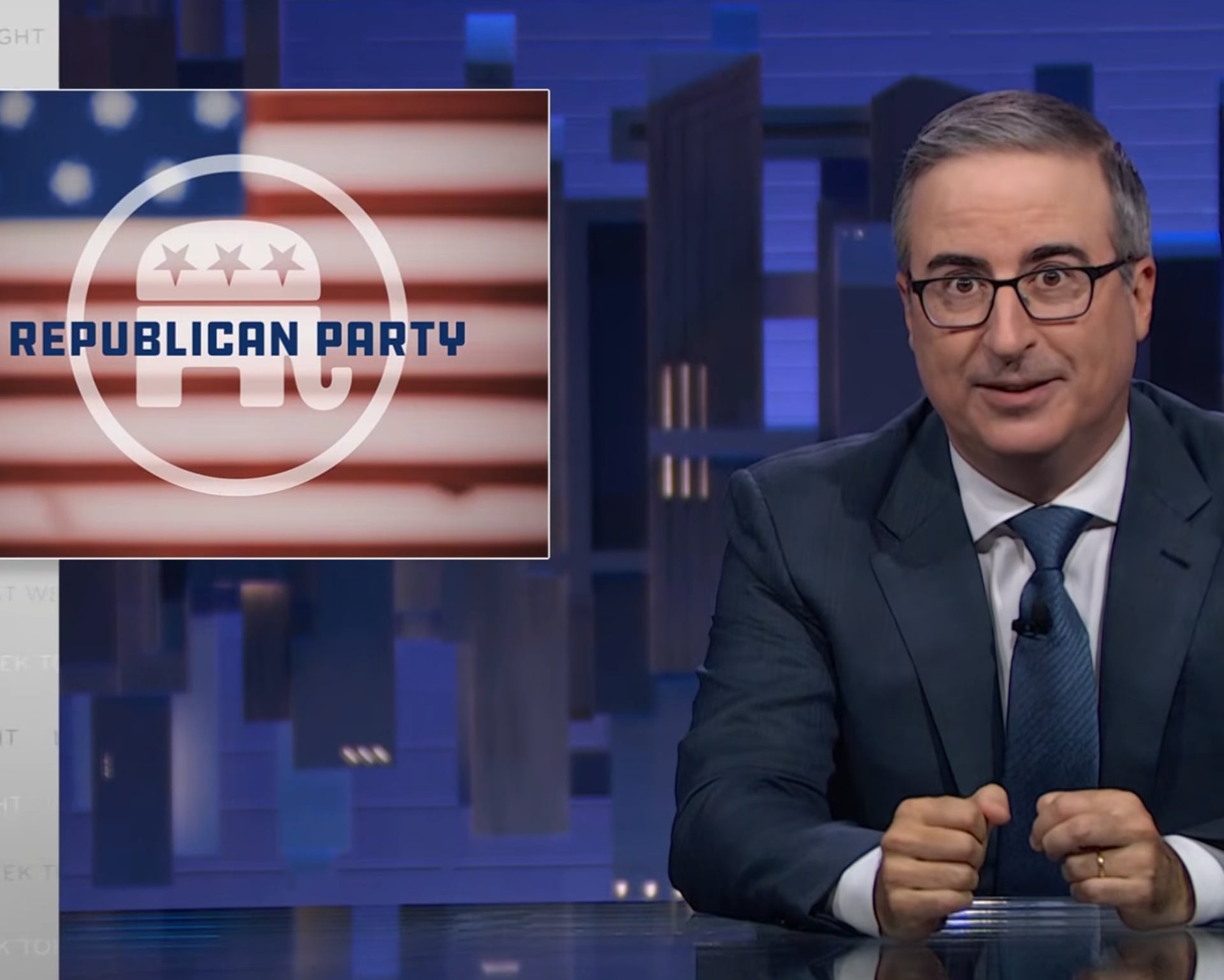 John Oliver Warns of Republican Candidates With Neo-Nazi Ties Ahead of Midterms