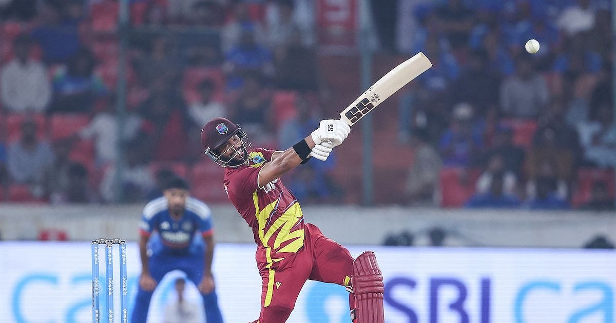 Shai Hope Smashes Unbeaten Century as West Indies Post 247 Against India