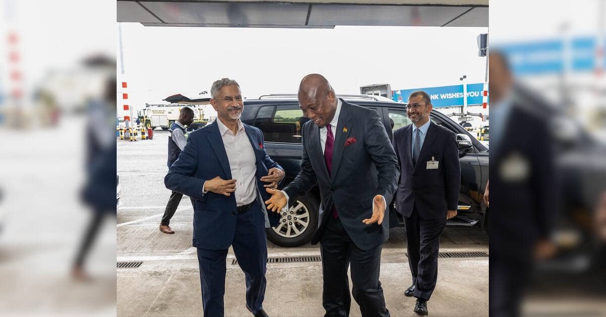 Jaishankar Arrives in Ghana to Expand Trade and Partnerships