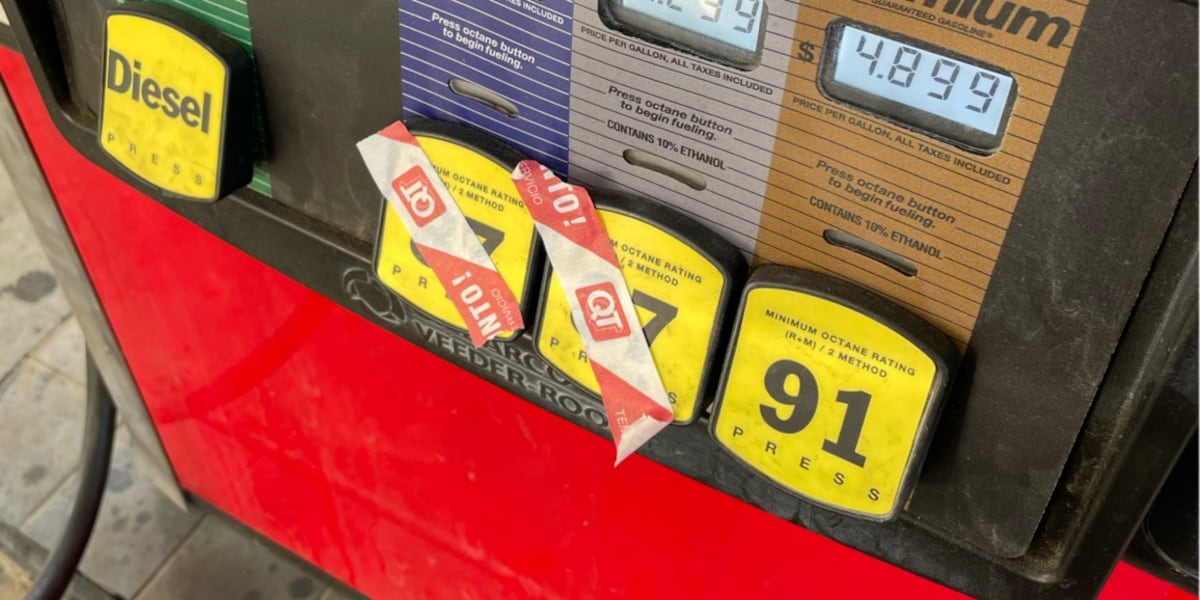 Omaha drivers report gas station supply issues across the metro
