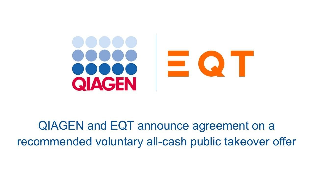EQT to Acquire QIAGEN in €10.8 Billion All-Cash Takeover Deal