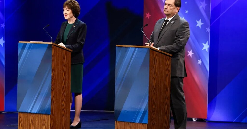 Susan Collins Criticizes Troy Jackson Over Debate Outburst