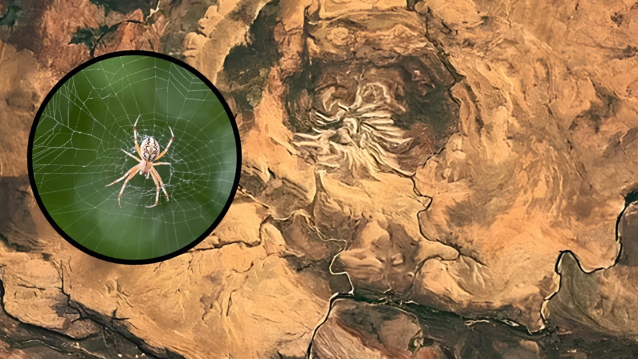 NASA Satellite Spots Spider Crater in Western Australia