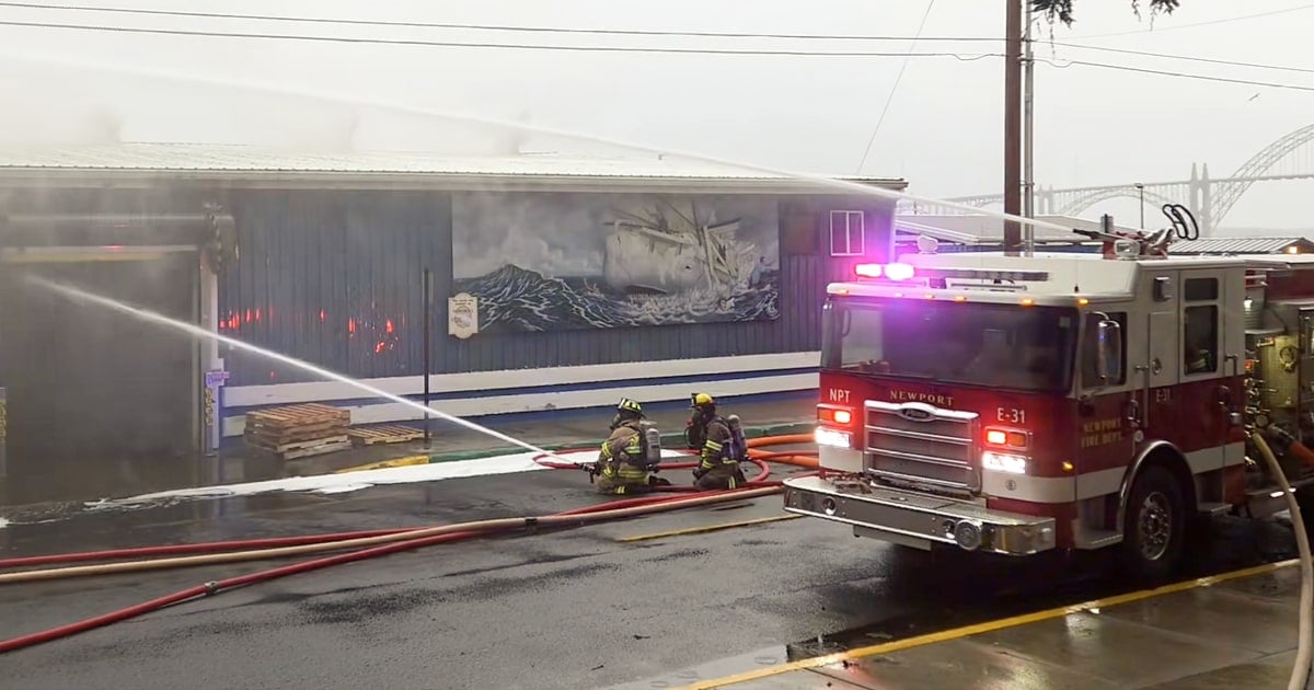 Newport Officials Say Ammonia Risk Mitigated After Pacific Seafood Fire