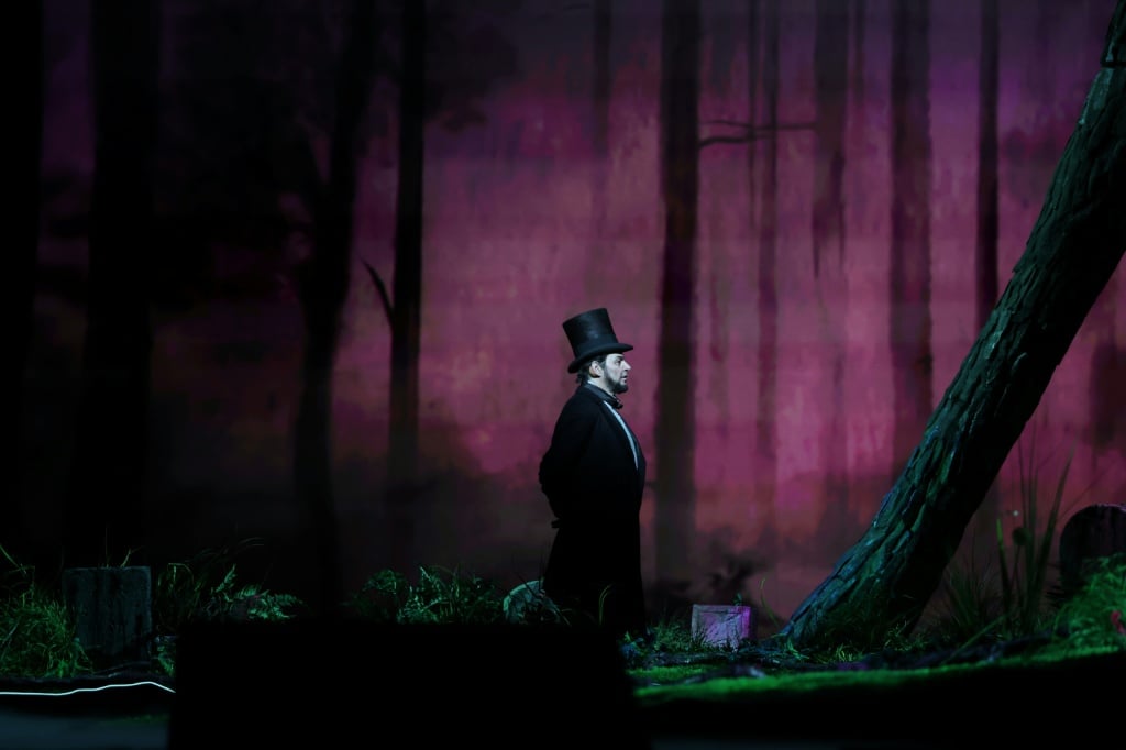 Baritone Peter Mattei plays Abraham Lincoln in 'Lincoln in the Bardo,' which will have its world premiere at New York's