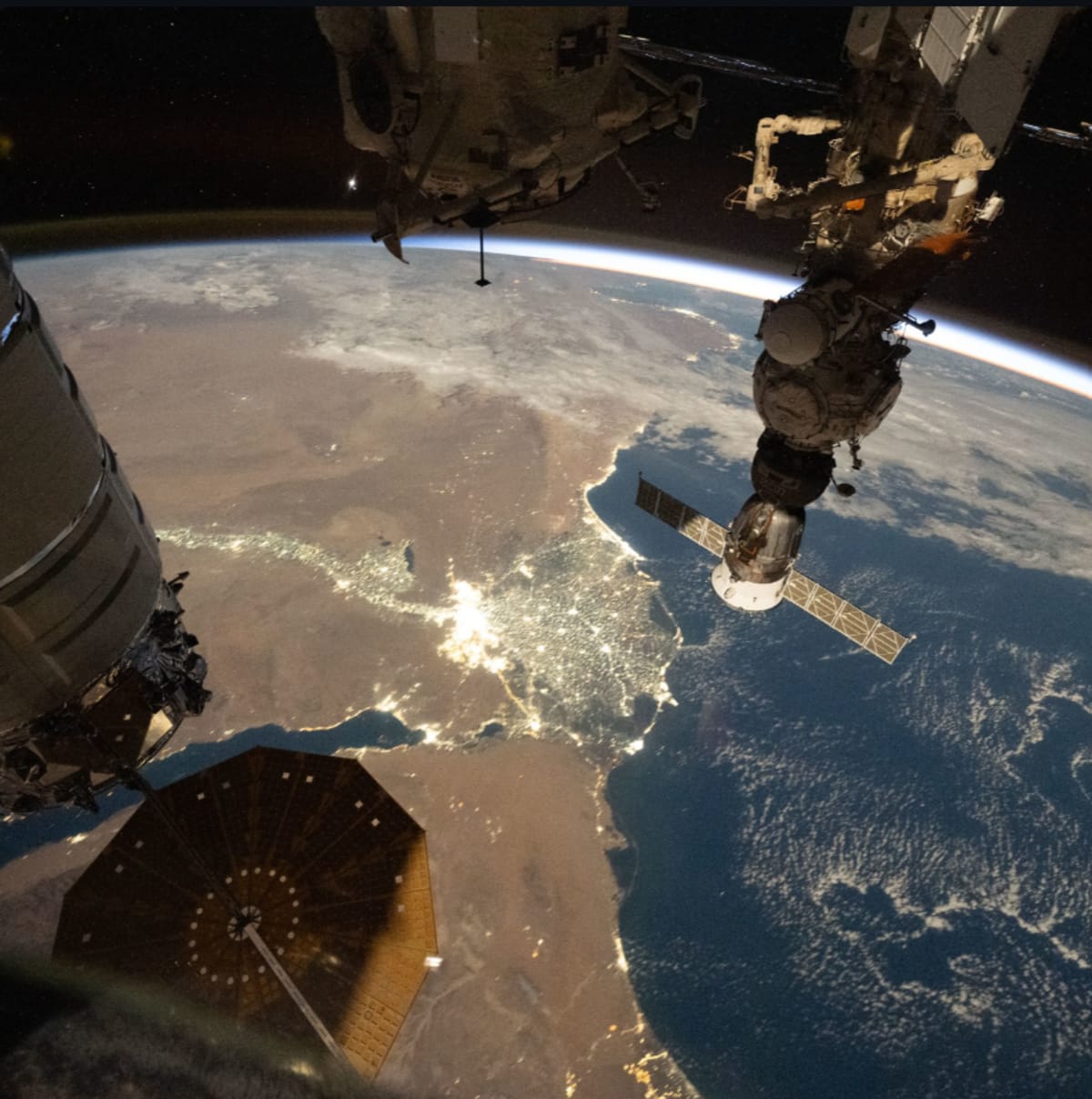 ISS Astronauts Capture Stunning Images of Earth's Auroras and Lights