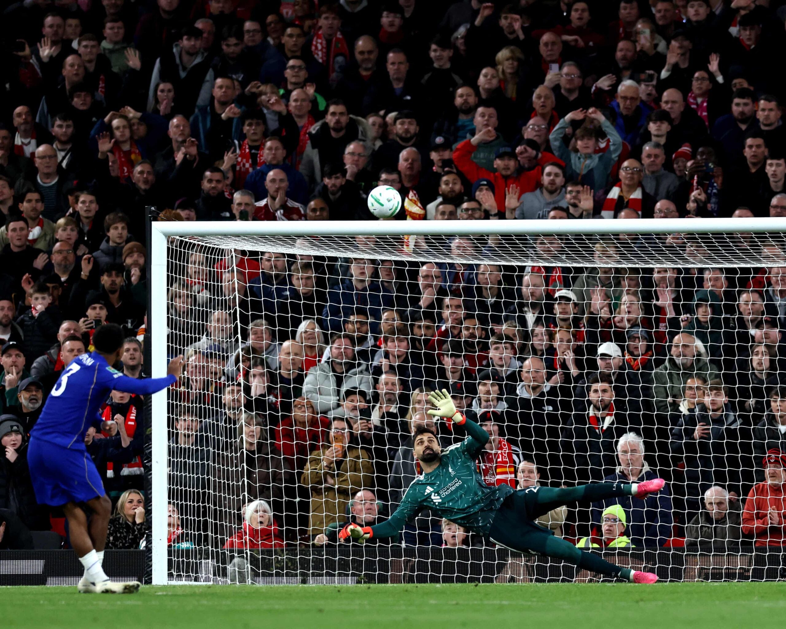 Liverpool secure 6-5 Carabao Cup penalty shootout victory over Chelsea at Anfield