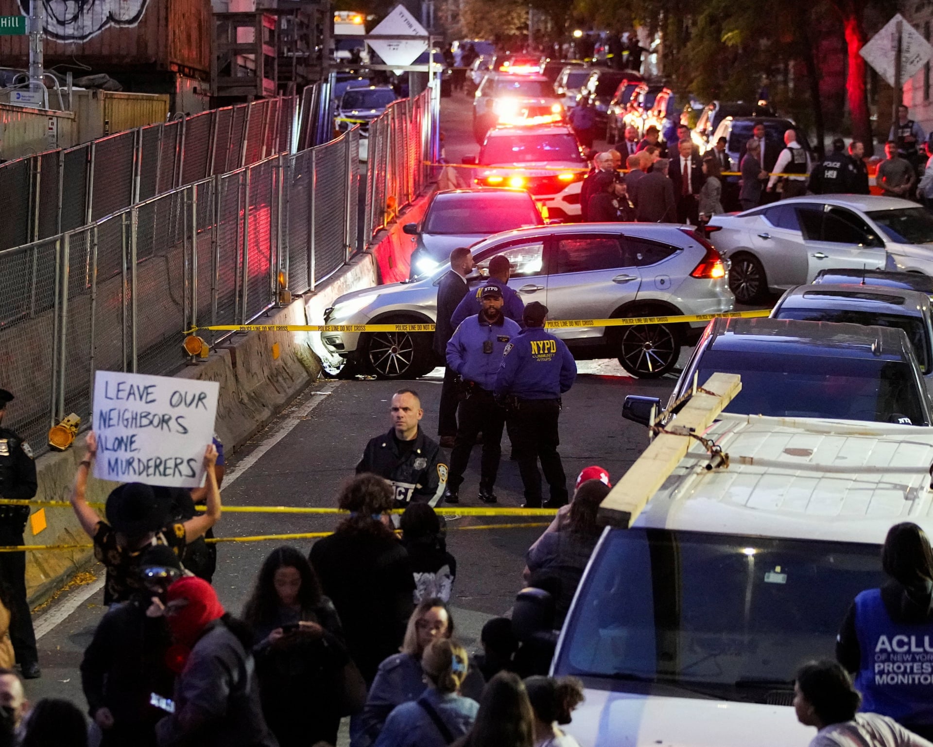 ICE agent shoots and injures man in New York City