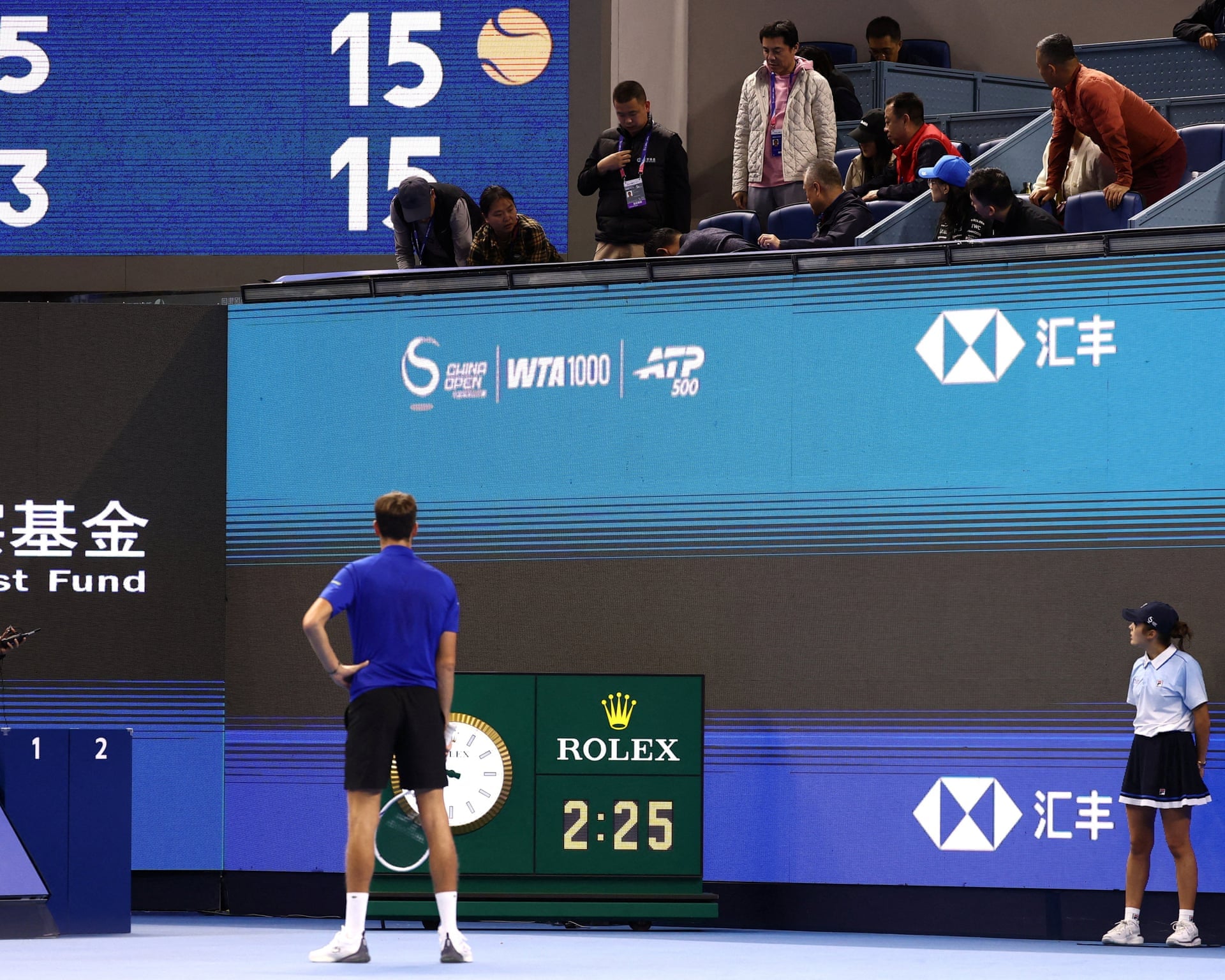 Daniil Medvedev Disqualified From China Open Semifinal After Hitting Fan
