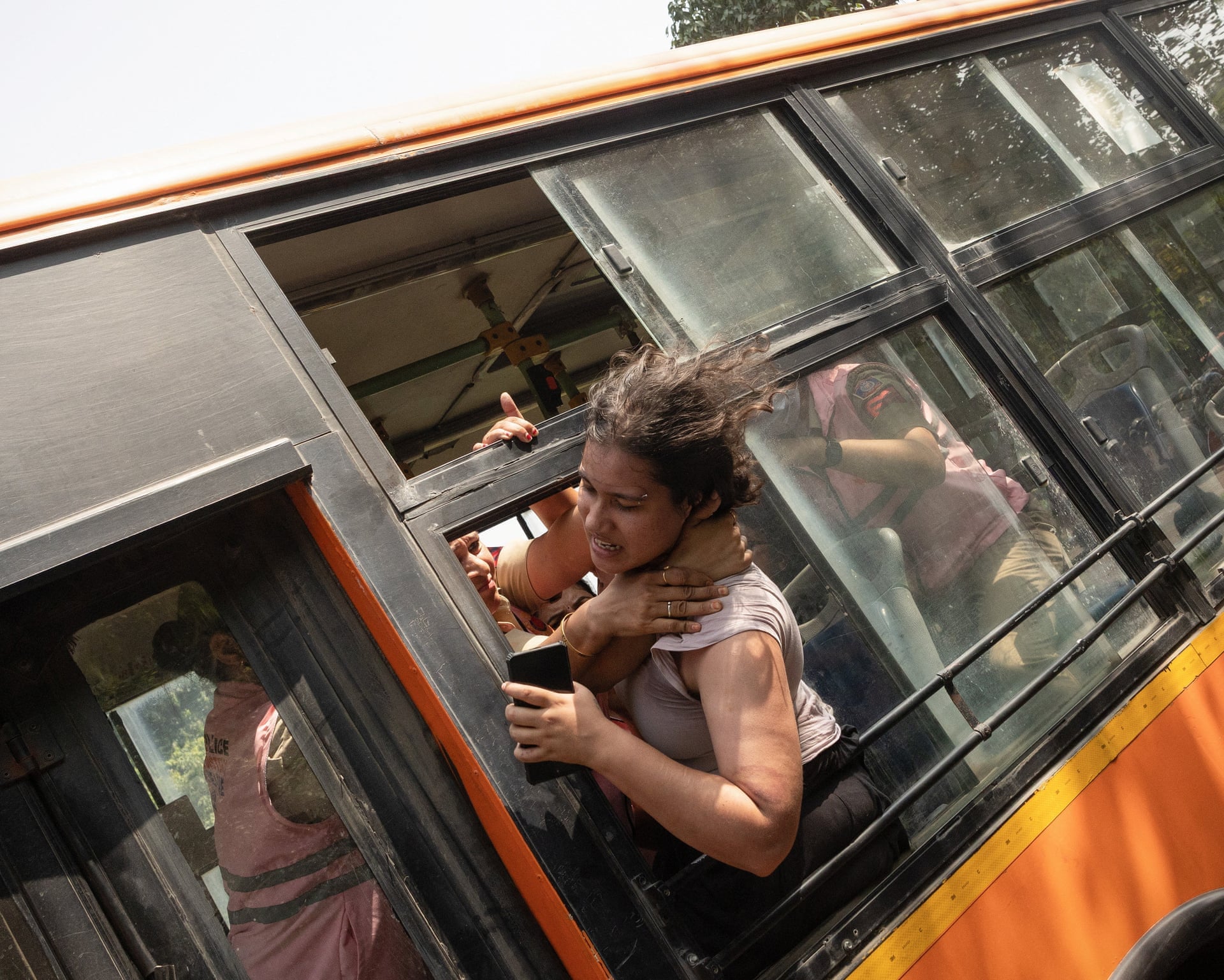 Delhi Authorities Detain Thousands During Cockroach Movement Protest