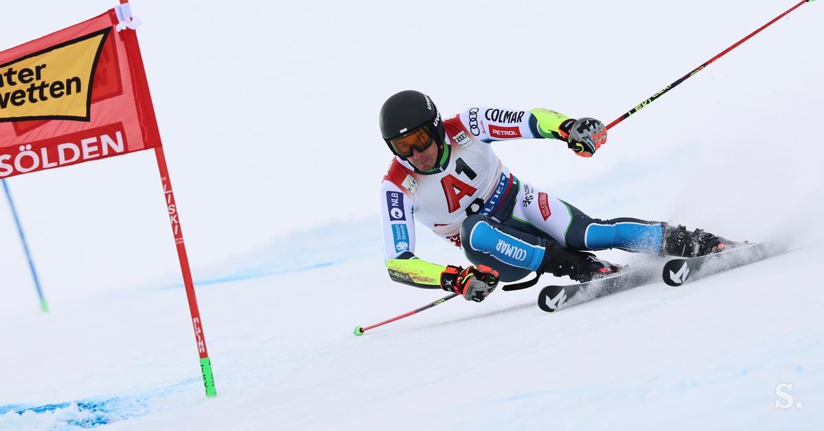 Žan Kranjec Drops to 24th After Sölden Giant Slalom Opening Run