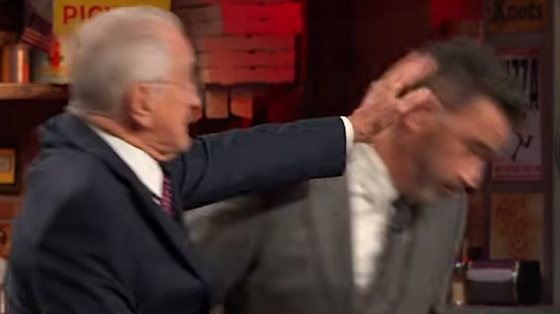 Robert De Niro Threatens Jimmy Kimmel With Bat in FCC Sketch
