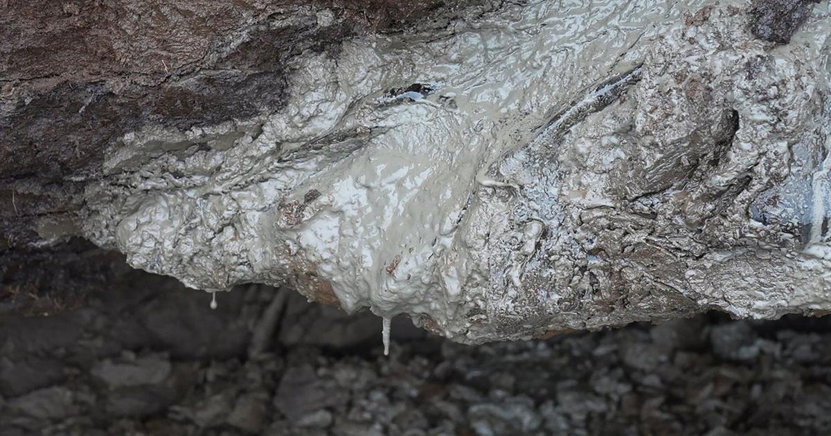 Heat-trapping gas once frozen in Arctic ground is slowly leaking and warming the planet