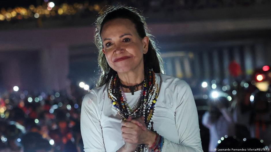 María Corina Machado Thanks Trump After Returning to Venezuela