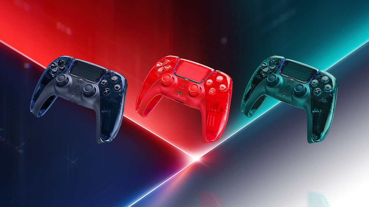 PlayStation Announces 3 Transparent Prismatic Series PS5 Accessories