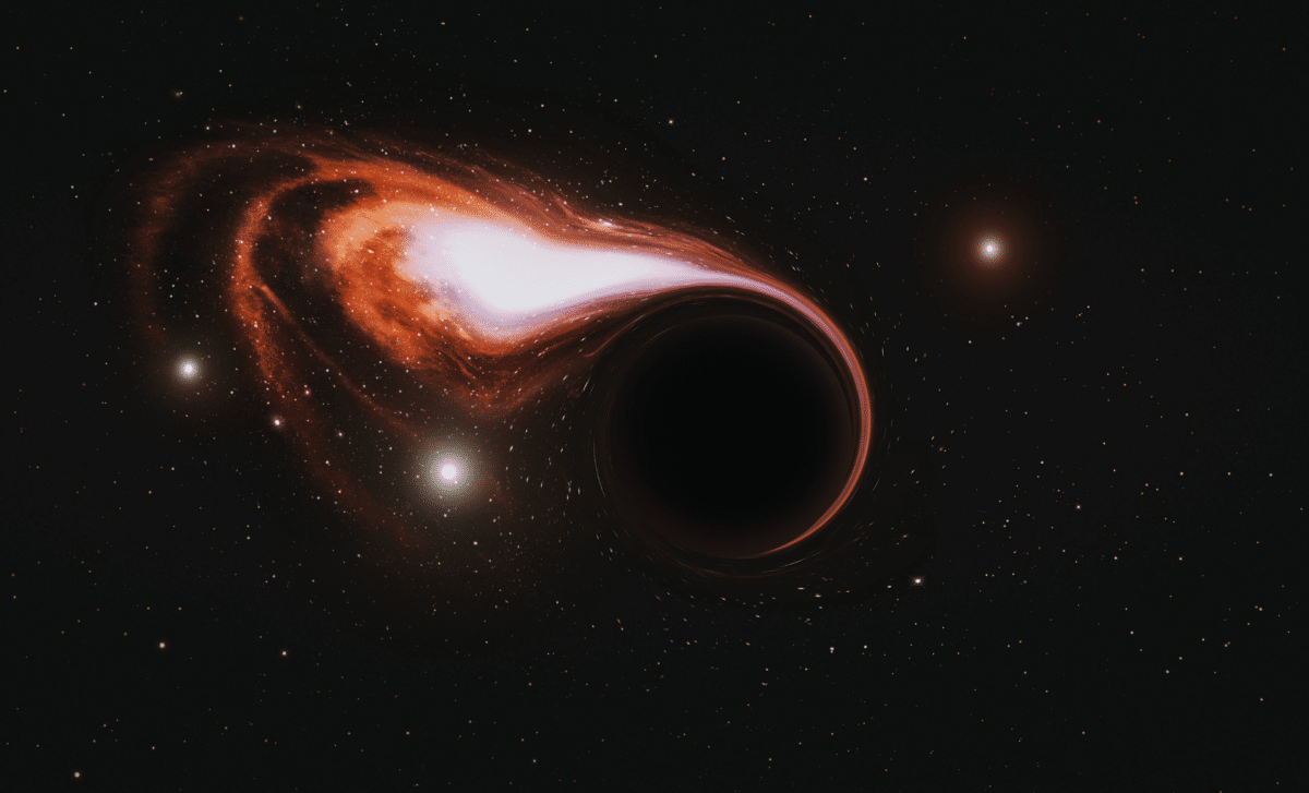 A Dying Star Just Revealed A Massive Black Hole That Astronomers Never Knew Was There