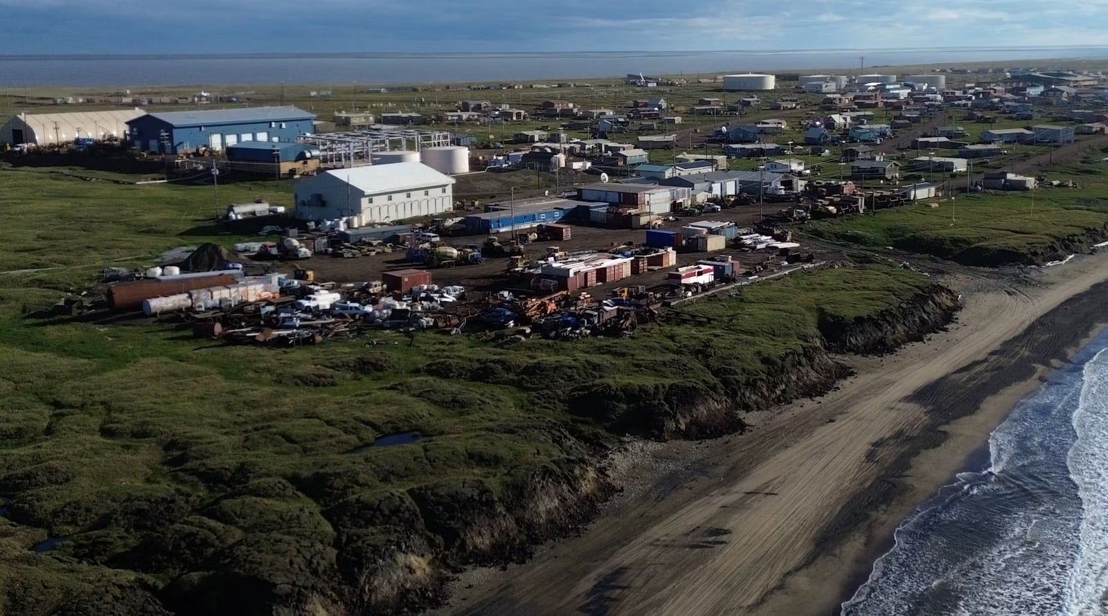 Alaska's Coastal Towns Face  Billion to  Billion in Permafrost Thaw Damage