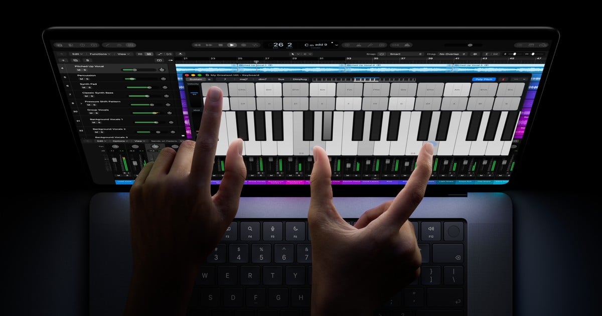 Apple Unveils MacBook Pro With First Ever OLED Touchscreen
