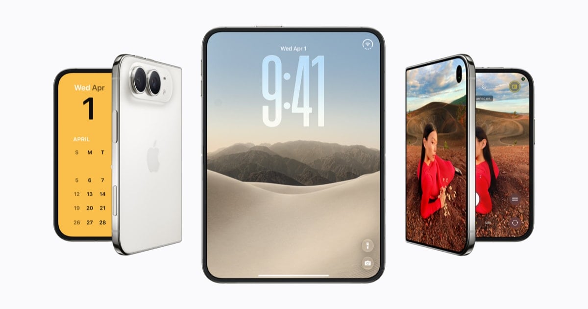 iPhone Duo Pairs Powerful A20 Pro Chip With Foldable Design