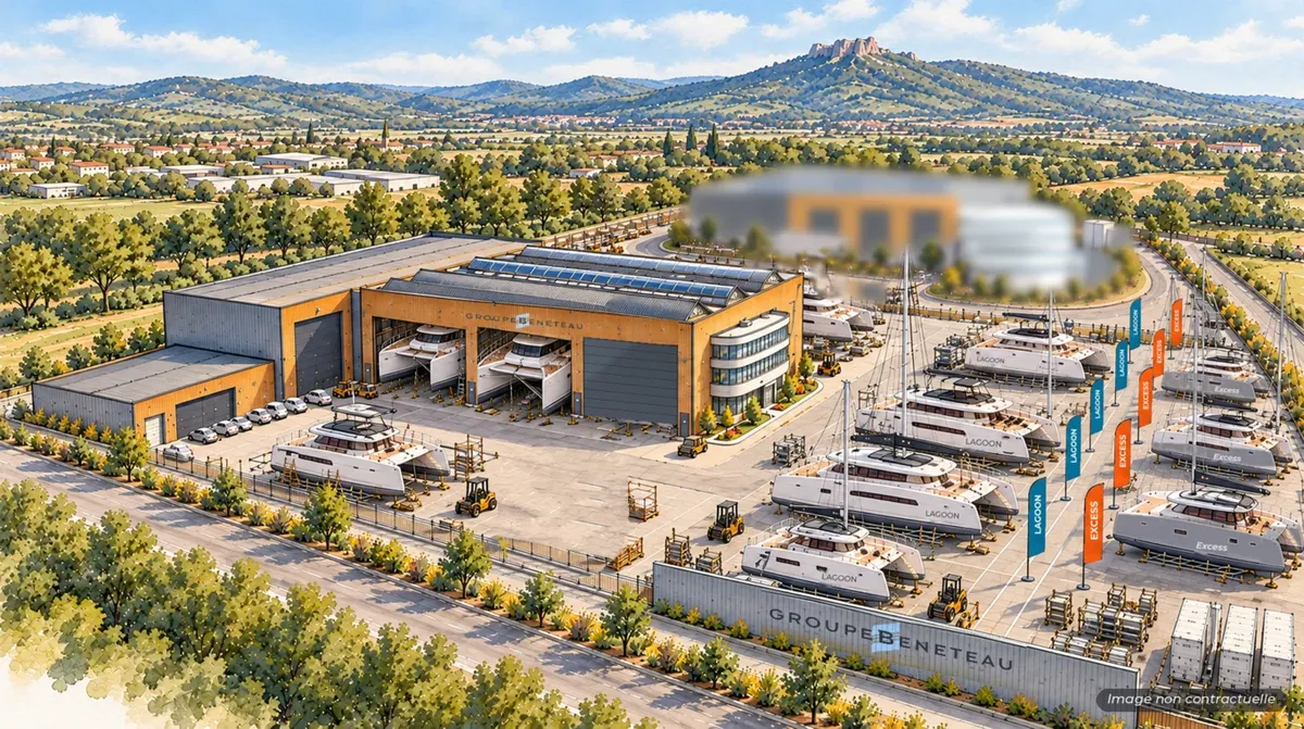 Groupe Beneteau Plans Large Vessel Hub in Canet-en-Roussillon