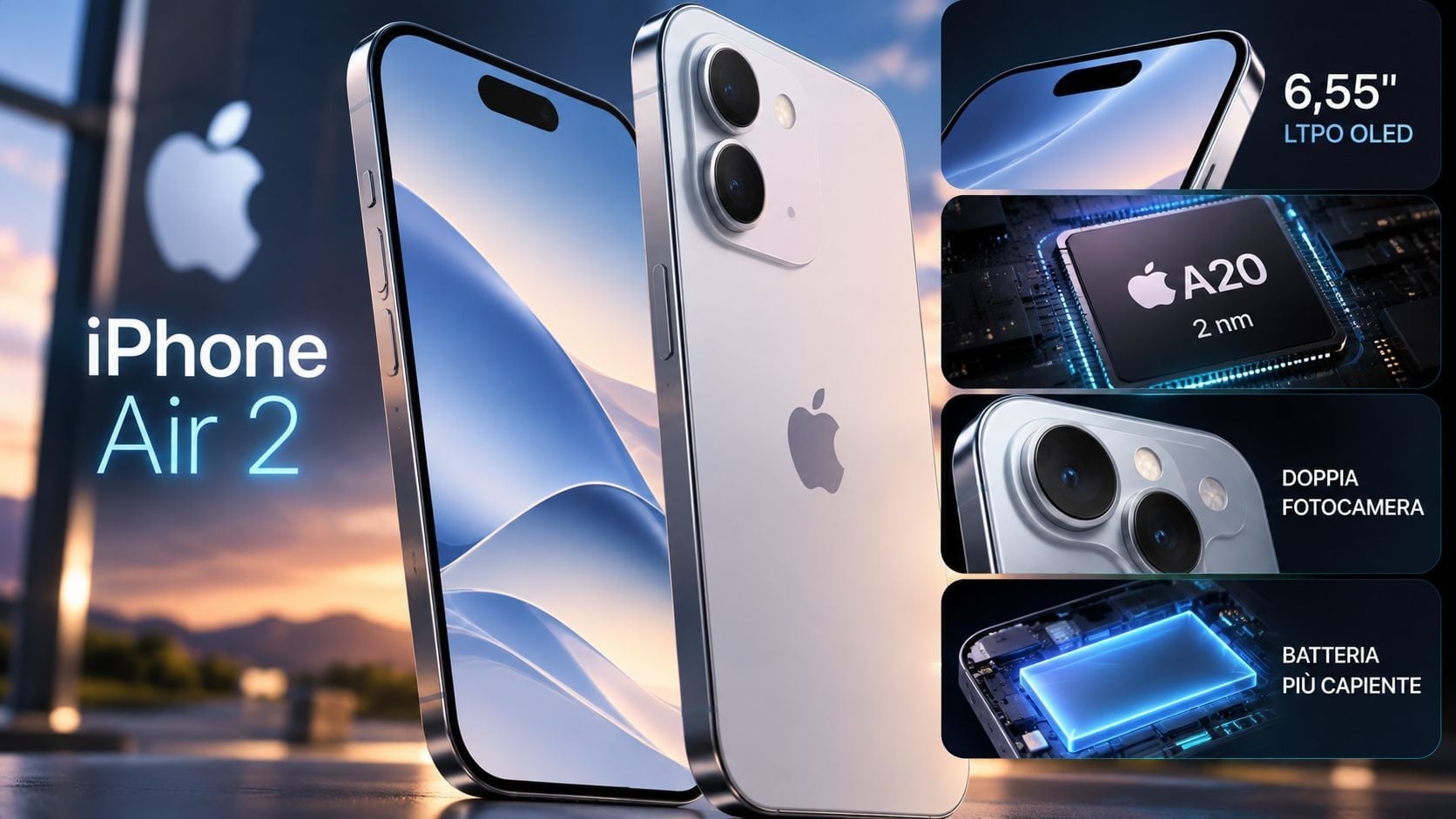 iPhone Air 2 to Feature 120Hz Display and 2nm A20 Chip in 2027