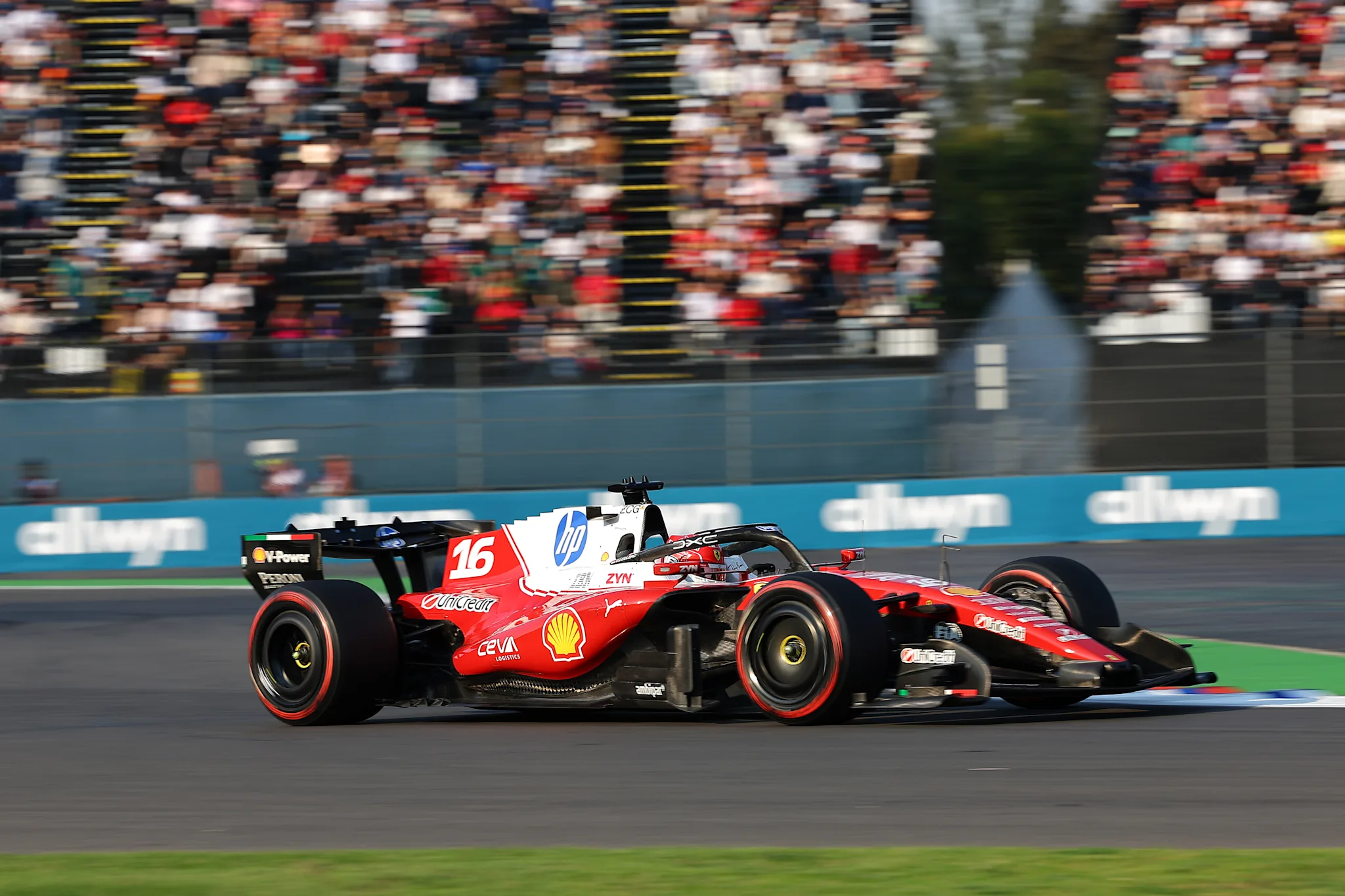 Charles Leclerc Tops Mexico FP2 as Verstappen and Lawson Collide