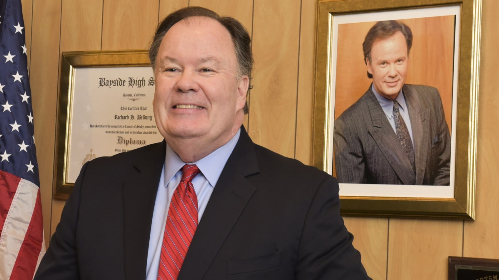 WEST HOLLYWOOD, CA - MAY 01: Actor Dennis Haskins poses for portrait at the Saved By the Max Los Angeles opening night pop