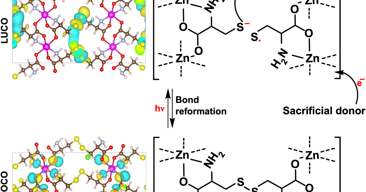Graphic depicting sunlight's conversion of water to hydrogen