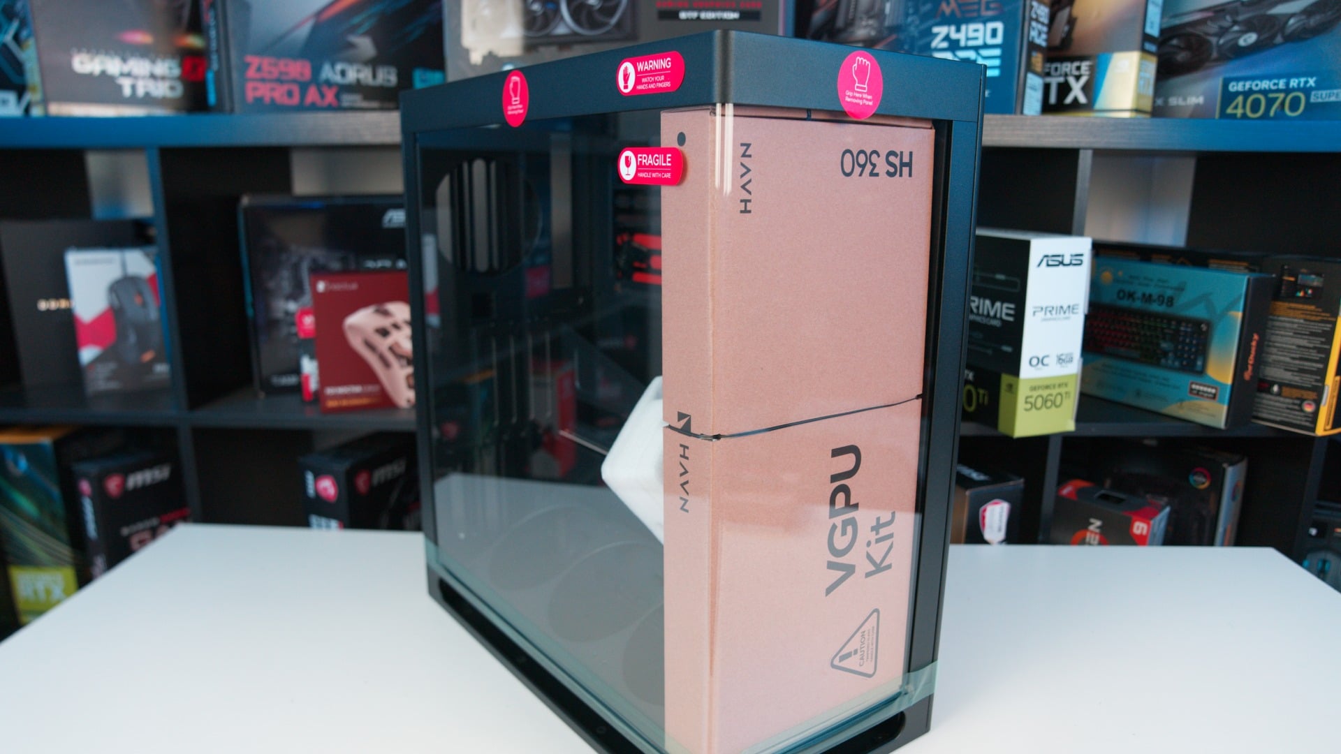 HAVN Launches HS 360 and HS 360 VGPU Mid-Tower PC Cases Globally