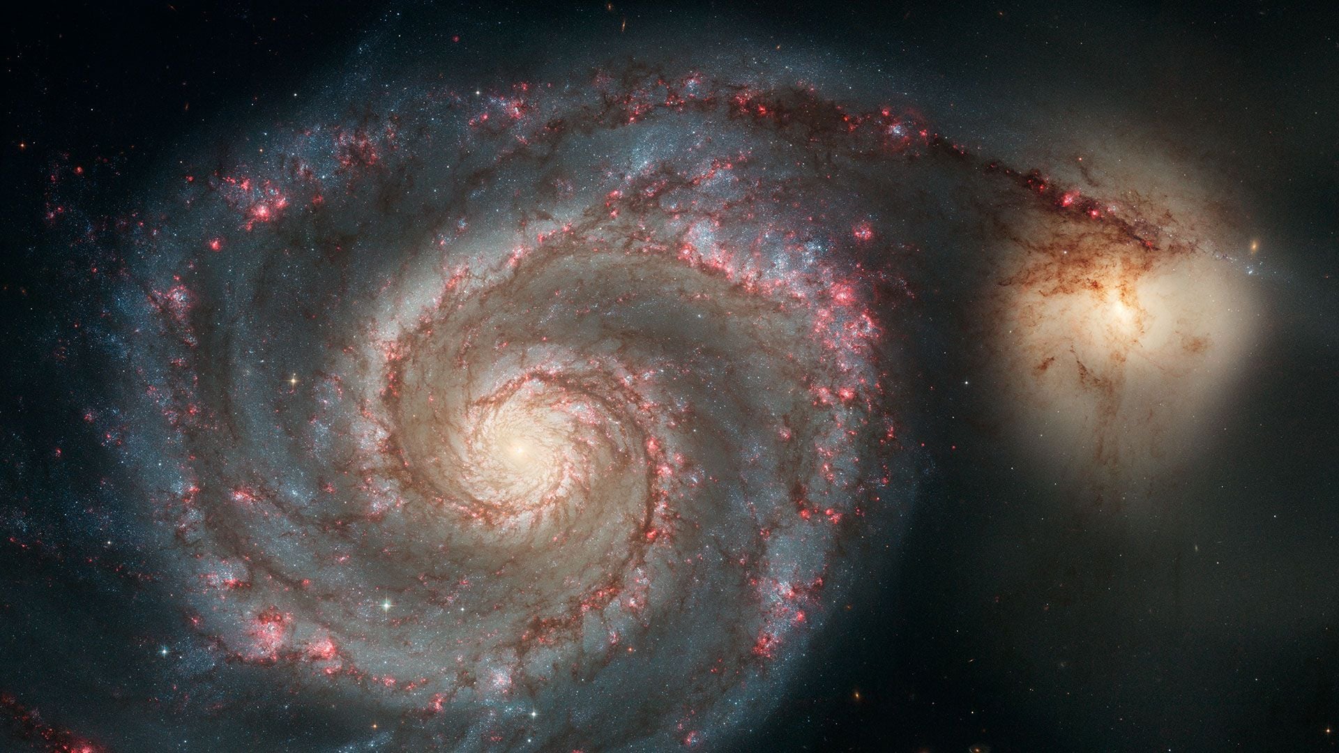 This sharpest-ever image of M51, the