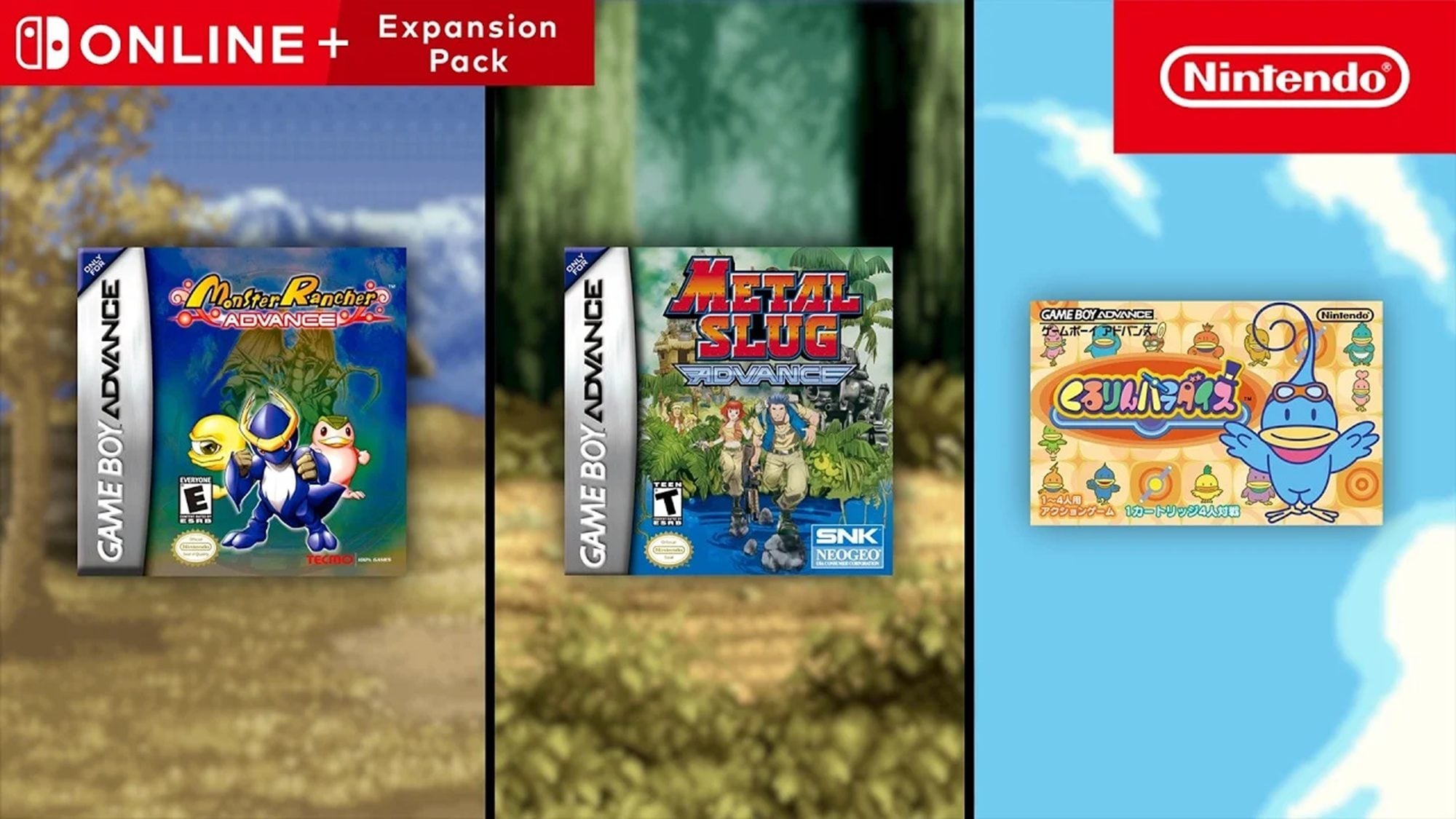 Nintendo Adds Monster Rancher Advance and Two More Titles to GBA Library