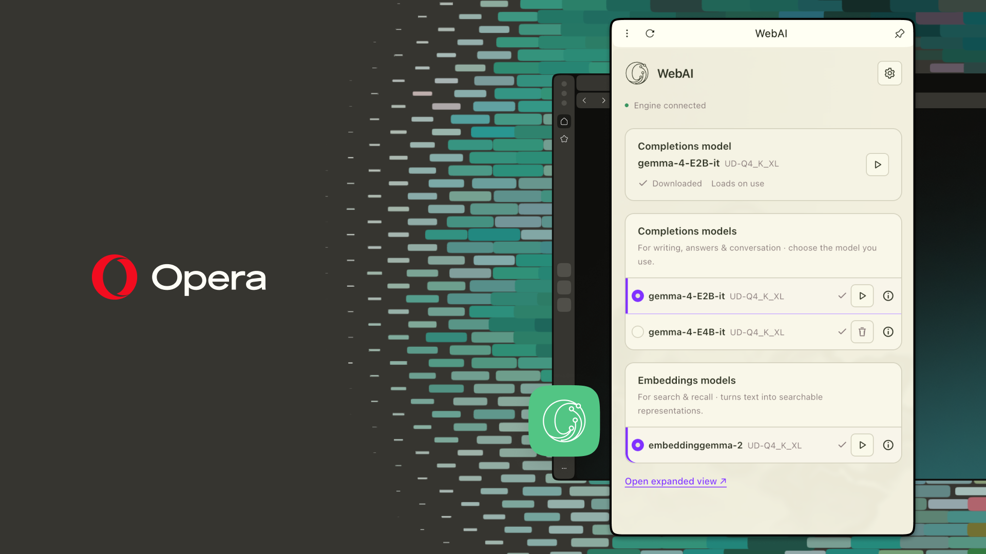 Opera Releases Early Preview of Proposed WebAI Standard for Local AI