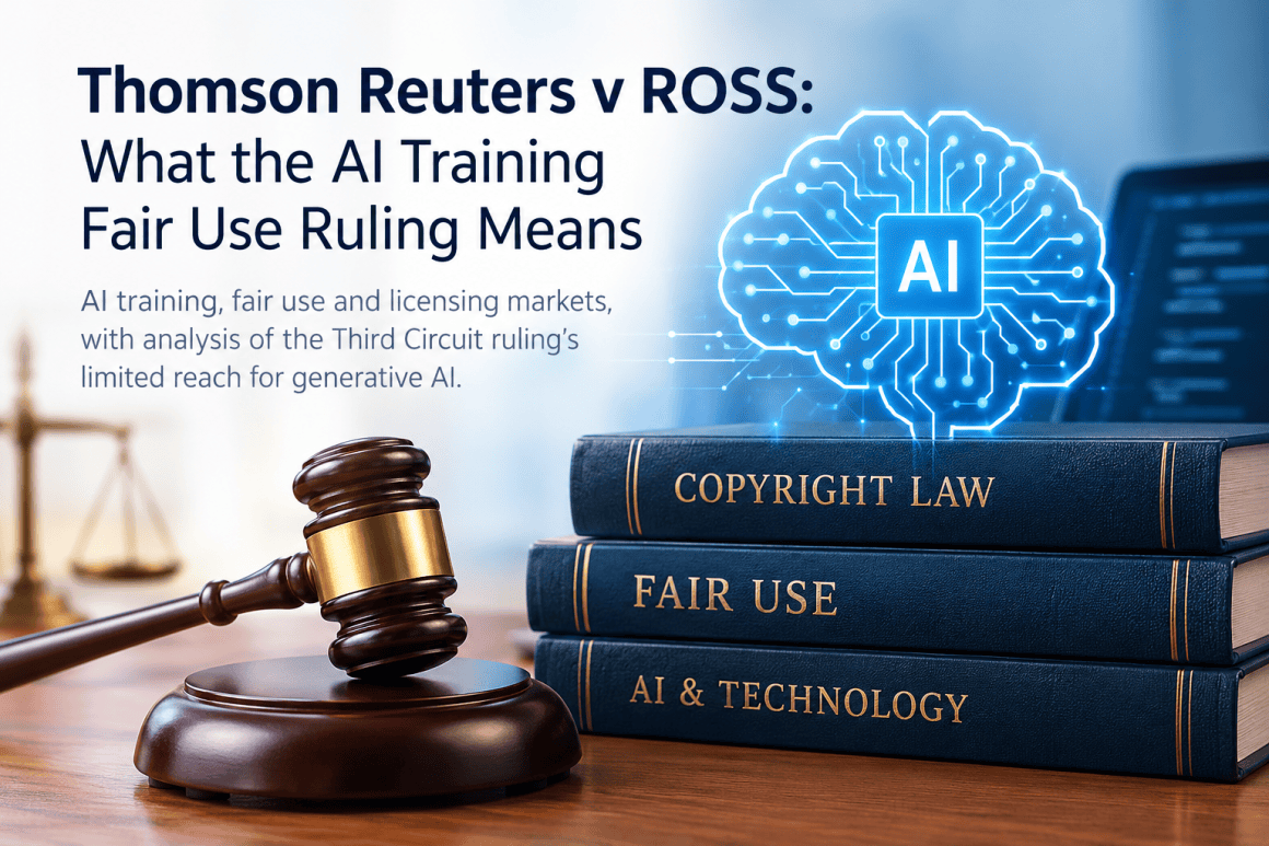 3rd Circuit Rules ROSS Intelligence Infringed Westlaw Copyrights