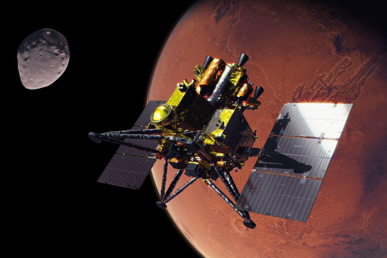 Japan Sets Historic Phobos Sample Return Mission