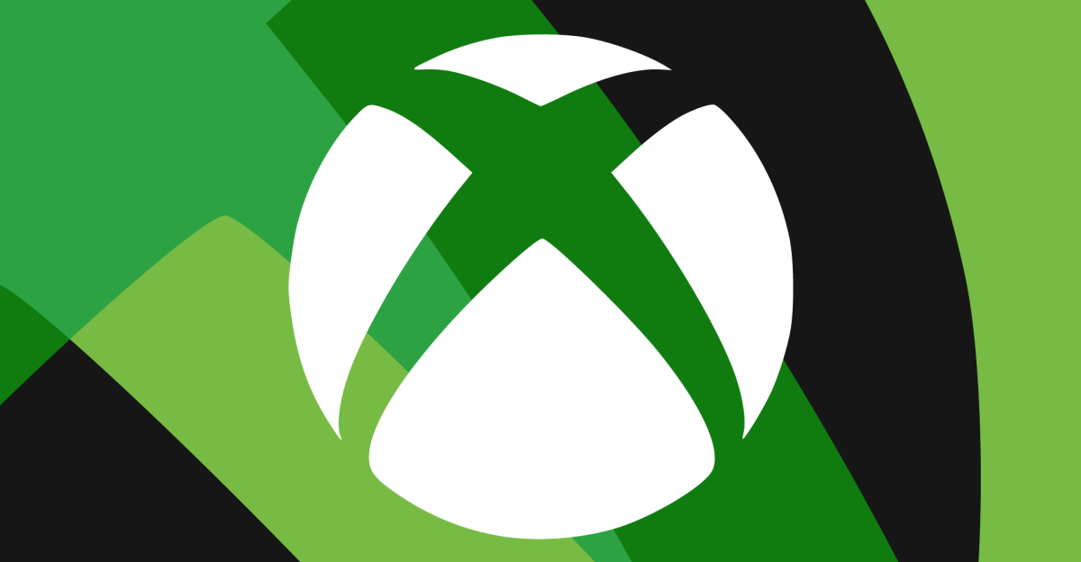 Vector collage of the Xbox logo