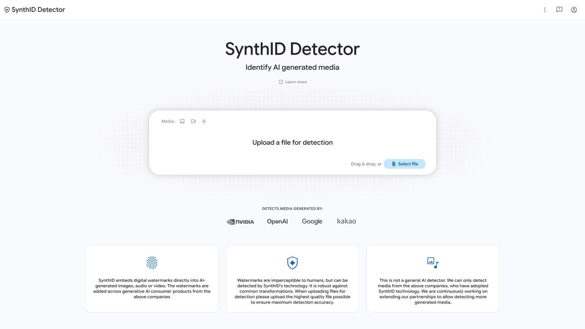 Google Launches SynthID Detector Globally For AI Watermarks